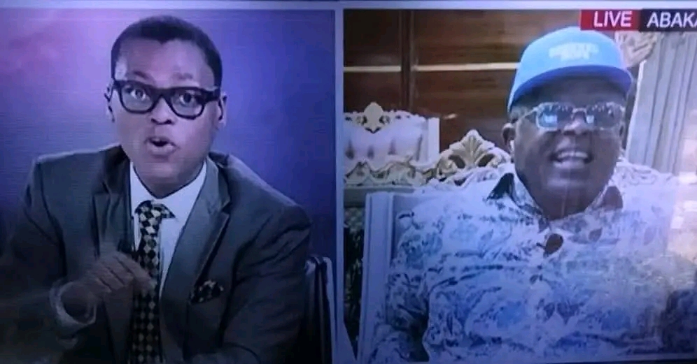 Rufai Oseni and Dave Umahi Arguing Live on Arise TV